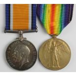 British War Medal to F-7982 AM1 C.A. Heard, Royal Naval Air Service. 2) Victory Medal: 24249 1.A.