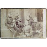 Military photo, Victorian era, featuring Col Philip Edward Pope of the 4th (Royal Irish) Dragoon