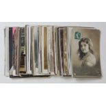 Children, good range of selected postcards including RP (approx 100 cards)