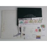 Railway interest - small collection of commemorative covers inc 1975 Railway with Sterling silver