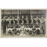 QPR FC Team postcard RP for 1926/7. Possibly London Charity Cup