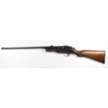 Air Rifle: Webley Service .22 cal MKII air rifle by Webley & Scott B'ham. Rear peep sight. In good