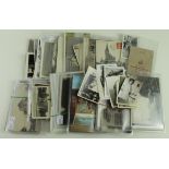 Dealers ex stock of old postcards and photos, inc London, Trams, Social History, small selection