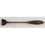 WW1 scarce MKI flechete dart with screw on tail fin.
