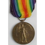 Victory Medal, Rare 'Mons' Casualty to 10196 Pte. Arthur Henry Lloyd 2nd Bn Essex Regt. KIA FR: 26.