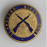 Llandudno Rifle Club - WW1 VTC type badge - No. 413 on reverse.