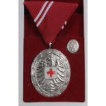 Austrian cased Red Cross medal.