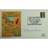 Montgomery of Alamein hand signed 30th Anniversary of the Battle of Alamein 1972 cover