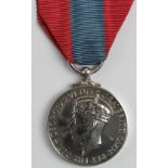 Imperial Service Medal Geo VI Impressed 'Francis Sloman Holmes MM'. With MIC: To FR: 9.7.15. as DVR: