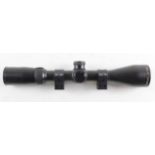 Telescopic sight 3-9x42 by Nikko Stirling Gold Crown, complete with Rifle mounts