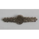 German Nazi Luftwaffe Parachutists multi clasp by "A" for Assman. GVF