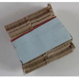 German WW2 original set of unopened cloth cockade templates.