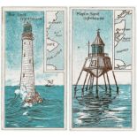 Société Job, complete set British Lighthouses, in pages mainly G - VG unusual set!