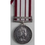 Naval General Service Medal QE2 with Near East clasp, to C/JX.900273 J Whiteside AB RN. EF