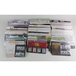 GB - large qty of Presentation Packs, from late 1970's to early 2000's, inc some Definitive Packs (