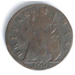 Farthing 1695 Fine.