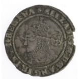 Elizabeth I silver sixpence, Third and Fourth Issues 1561-1577, mm. Eglantine 1573-1578 and dated