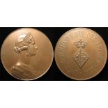 Belgium Commemorative Medal, bronze d.70mm: Death of Queen Astrid 1935, by C. Van Dionant, GEF