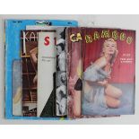 Adult magazines c1950's60's, Harrison Marks noted (6)