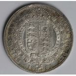 Halfcrown 1887 Jubilee, GEF