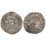Edward IV silver groat of London, Heavy Coinage 1461-1464, mm. Rose 1464-1465, quatrefoils at