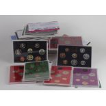 GB Royal Mint Flat Pack Proof Sets (18) without original envelope packaging, but with "London Mint