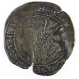 Charles I silver groat of Exeter 1643-1646, mm. Rose, 1644 at beginning of obverse legend, see Spink