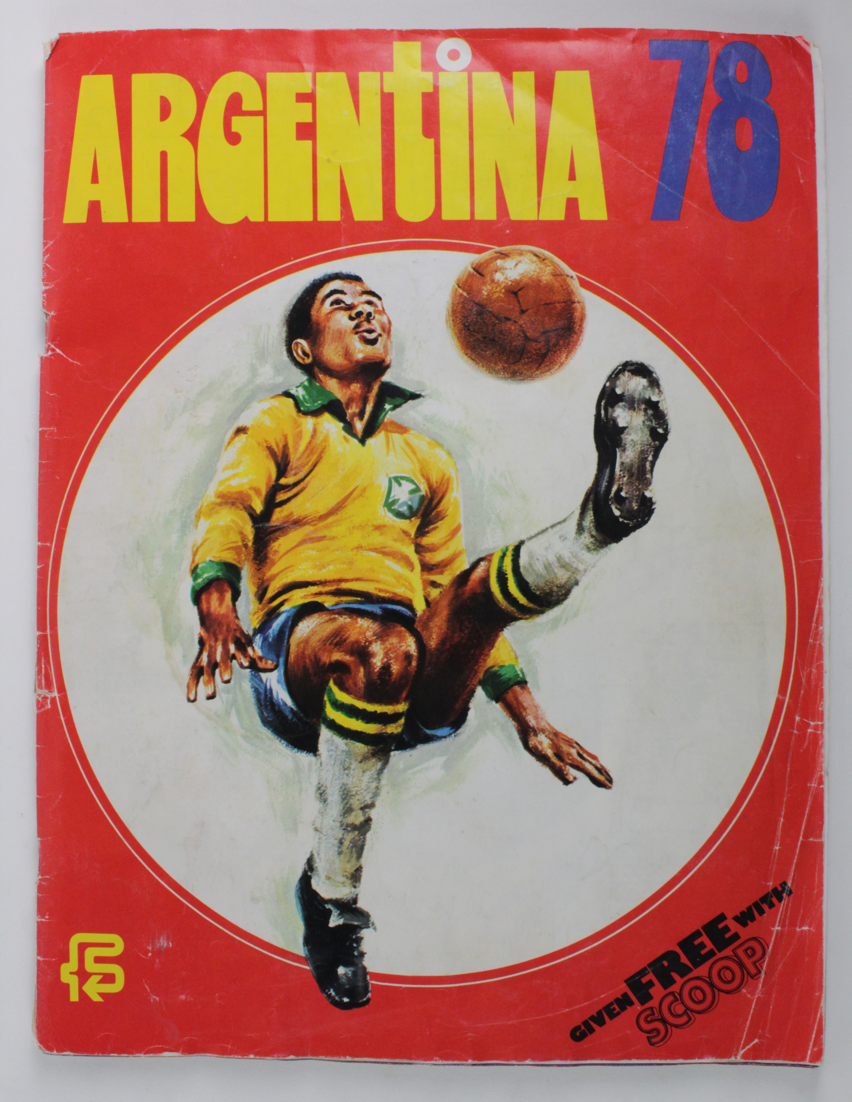 FKS, Soccer Stars Argentina 78, sticker album, complete. Fair to Good