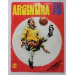 FKS, Soccer Stars Argentina 78, sticker album, complete. Fair to Good