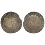 Irish Philip and Mary silver groat 1557 with 'Z' for 'ET', mm. Rose, Spink 6501C, full flan a little