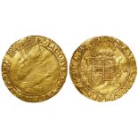 James I gold unite, Second Coinage 1604-1619, mm. Bell 1610-1611, Fourth Bust, Spink 2619, ancient