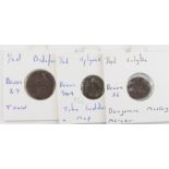 Devon 17th. century tokens, Bideford Town halfpenny, 1670, D.27, VF, Colyton, Benjamin Massey,