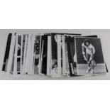 Tennis, Men & Women, 8 x 10" and smaller Press photos, 1970-80’s, inc. McEnroe, Castle, Laconte,