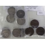 Austrian Calendar Medals (11) Silver x8: 1934, 1935, 1936, 1943, 1954, 1957, 1965 and 1969; Bronze