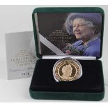 Crown 2002 "Memorial" Gold proof FDC boxed as issued