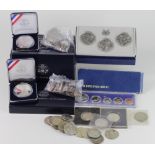 USA Coins & Sets, 19th-20thC, silver noted.