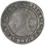 Elizabeth I silver sixpence, Third and Fourth Issues 1561-1577, mm. Eglantine 1573-1578 and dated