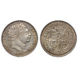 Sixpence 1819, small 8 in date, ESC 2202, obverse prooflike, EF