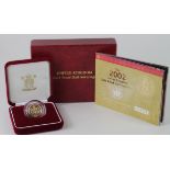 Half Sovereign 2002 Proof FDC boxed as issued