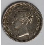 Threehalfpence 1843 EF/GEF