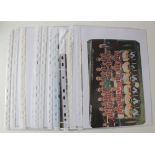 Football Autographs - nice collection of team photos all mid 60's, and variously signed inc