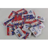 World Cup 1998, mint pocket sized fold-out maps issued by Mastercard, all the same. (approx 50)