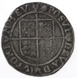 Elizabeth I silver shilling, Sixth Issue 1582-1600 mm. Escallop 1584-1586, Spink 2577, full and