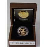Sovereign 2010 Proof FDC boxed as issued