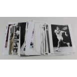 Tennis, Men & Women, 8 x 10" and smaller Press photos, 1970-80’s, inc. McEnroe, Laconte, Lendl,