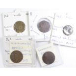 Somerset 17th. century tokens, Bath City farthing, 1659, D.5, NVF, a ditto but 1670, D.6, F,