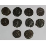 Group of billon antoniniani of Gallienus, average VF [10]