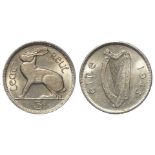 Ireland Threepence 1943 UNC