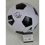 Football signed by Brazilian legend Pele