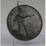 British Commemorative Medal, white metal d.45mm: South African War, National Commemorative 1900 by